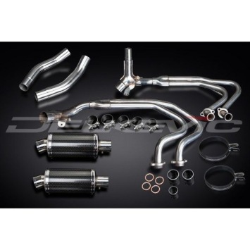 Delkevic volledig systeem Oval Carbon 225mm zonder e-keur - ST1300 PAN EUROPEAN ABS/TCS(2002-2017)