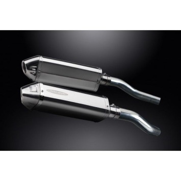 Delkevic slip-on kit Tri-Oval RVS 320mm zonder e-keur - ST1300 PAN EUROPEAN ABS/TCS(2002-2017)