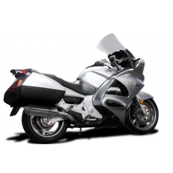 Delkevic slip-on kit Tri-Oval RVS 320mm zonder e-keur - ST1300 PAN EUROPEAN ABS/TCS(2002-2017)