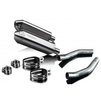 Delkevic slip-on kit Tri-Oval RVS 320mm zonder e-keur - ST1300 PAN EUROPEAN ABS/TCS(2002-2017)