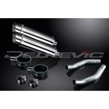 Delkevic slip-on kit Round RVS 350mm zonder e-keur - ST1300 PAN EUROPEAN ABS/TCS(2002-2017)