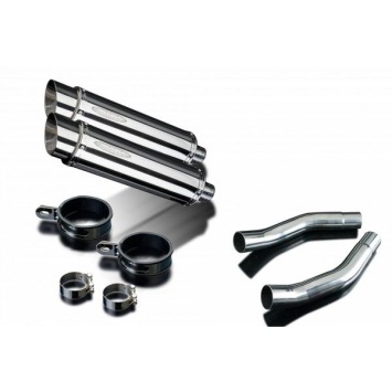 Delkevic slip-on kit Round RVS 350mm zonder e-keur - ST1300 PAN EUROPEAN ABS/TCS(2002-2017)