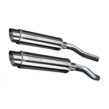 Delkevic slip-on kit Round RVS 350mm zonder e-keur - ST1300 PAN EUROPEAN ABS/TCS(2002-2017)