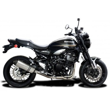 Delkevic volledig systeem X-Oval Titanium 343mm zonder e-keur - Z900RS 2018-2020