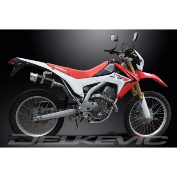 Delkevic volledig systeem Round Carbon 200mm zonder e-keur - CRF250L (2012-2016)