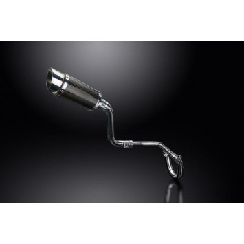 Delkevic volledig systeem Round Carbon 200mm zonder e-keur - CRF250L (2012-2016)