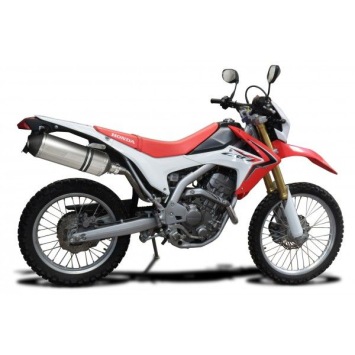 Delkevic volledig systeem X-Oval Titanium 343mm zonder e-keur - CRF250L (2012-2016)