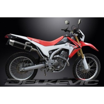 Delkevic volledig systeem Round Carbon 350mm zonder e-keur - CRF250L (2012-2016)