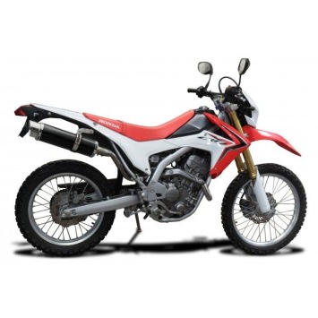 Delkevic volledig systeem Round Carbon 350mm zonder e-keur - CRF250L (2012-2016)