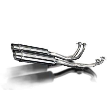 Delkevic volledig systeem Round RVS 350mm zonder e-keur - GL1000K/Z GOLDWING (1975-1979)