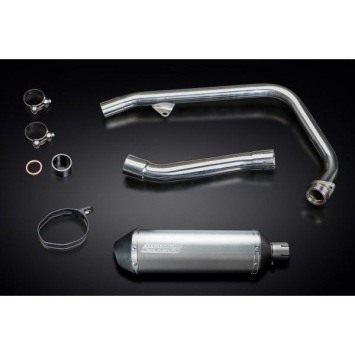 Delkevic volledig systeem X-Oval Titanium 343mm zonder e-keur - CBR250R MC41 (2011-2013)