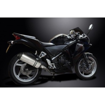 Delkevic volledig systeem X-Oval Titanium 343mm zonder e-keur - CBR250R MC41 (2011-2013)