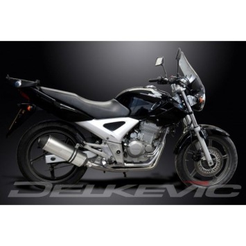 Delkevic volledig systeem X-Oval Titanium 343mm zonder e-keur - CBF250 (2004-2012)