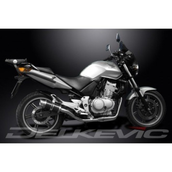 Delkevic volledig systeem Round Carbon 200mm zonder e-keur - CBF500 (2004-2008)