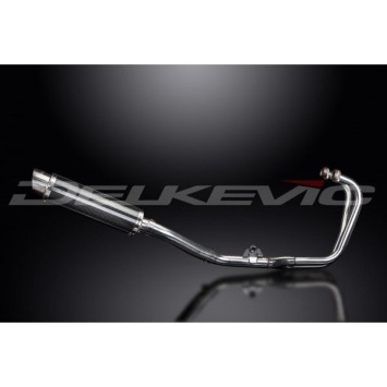 Delkevic volledig systeem Round Carbon 350mm zonder e-keur - CBF500 (2004-2008)