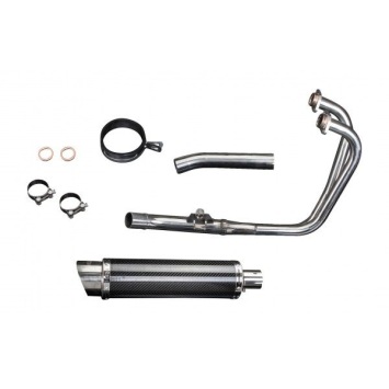 Delkevic volledig systeem Round Carbon 350mm zonder e-keur - CBF500 (2004-2008)