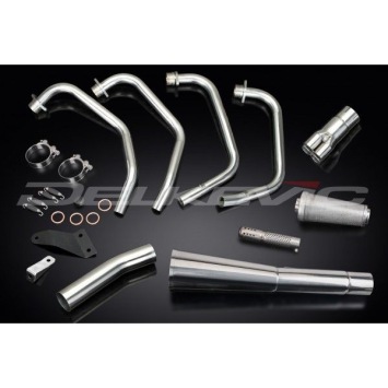 Delkevic volledig systeem Megaphone RVS 550mm zonder e-keur - CB900C (1980-1982)