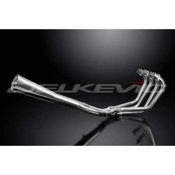 Delkevic volledig systeem Megaphone RVS 550mm zonder e-keur - CB750F1 (1975-1976)