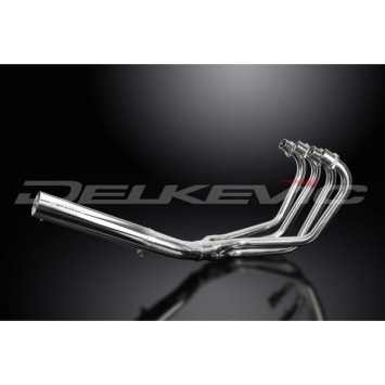 Delkevic volledig systeem Short Straight RVS 350mm zonder e-keur - CB750F1 (1975-1976)