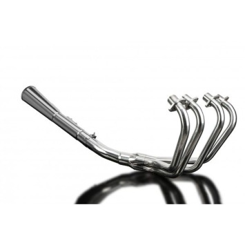 Delkevic volledig systeem Megaphone RVS 550mm zonder e-keur - CB750F2 (1977-1978)