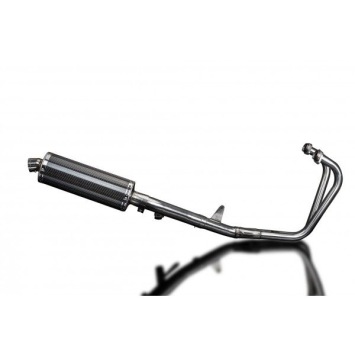 Delkevic volledig systeem Oval Carbon 350mm - CB500 (1994-2003)