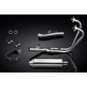 Delkevic volledig systeem Tri-Oval RVS 320mm - CB500 (1994-2003)