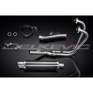 Delkevic volledig systeem Round Carbon 350mm zonder e-keur - CB500 (1994-2003)