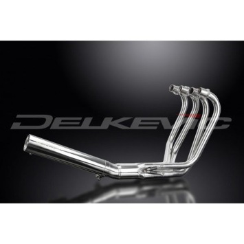 Delkevic volledig systeem Short Straight RVS 350mm zonder e-keur - CB500FOUR (1971-1973)