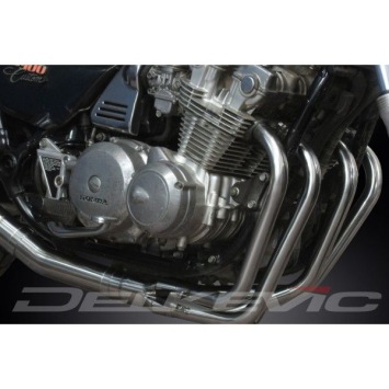 Delkevic volledig systeem Megaphone RVS 550mm zonder e-keur - CB1000C (1983)