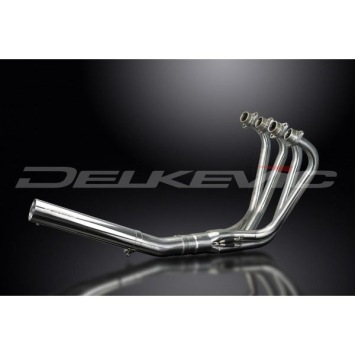 Delkevic volledig systeem Short Straight RVS 350mm zonder e-keur - CB1000C (1983)