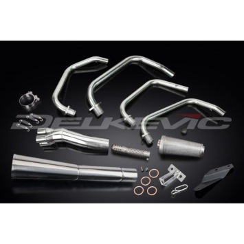 Delkevic volledig systeem Megaphone RVS 550mm zonder e-keur - ZR750C Zephyr (1991-1994)