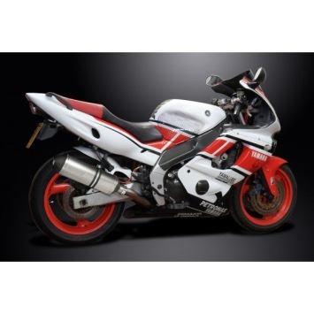 Delkevic volledig systeem X-Oval Titanium 343mm zonder e-keur - YZF600R THUNDERCAT(1996-2007)