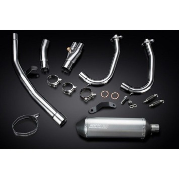 Delkevic volledig systeem X-Oval Titanium 343mm zonder e-keur - NINJA 400 2018-20 Z400 2019