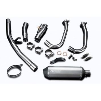 Delkevic volledig systeem X-Oval Titanium 343mm zonder e-keur - NINJA 400 2018-20 Z400 2019