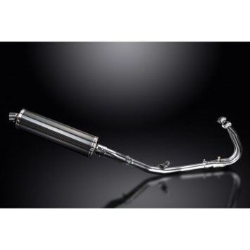 Delkevic volledig systeem Oval Carbon 450mm zonder e-keur - NINJA 400 2018-20 Z400 2019