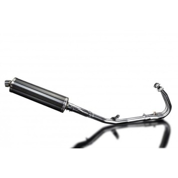 Delkevic volledig systeem Oval Carbon 450mm zonder e-keur - NINJA 400 2018-20 Z400 2019