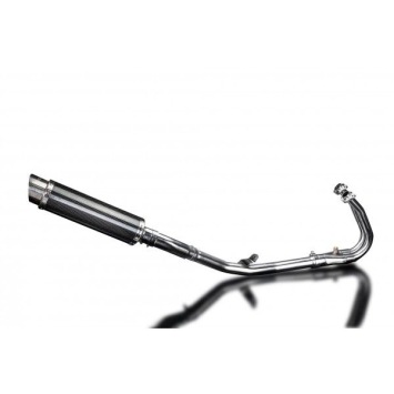 Delkevic volledig systeem Round Carbon 350mm zonder e-keur - NINJA 400 2018-20 Z400 2019