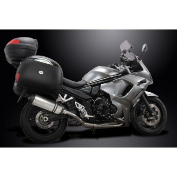 Delkevic volledig systeem X-Oval Titanium 343mm zonder e-keur - GSX1250FA (2010-2016)