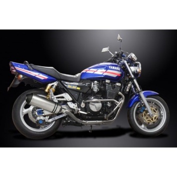Delkevic volledig systeem X-Oval Titanium 343mm zonder e-keur - XJR1200 (1995-1998)