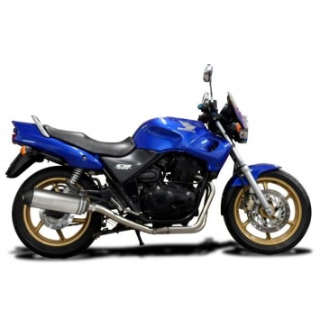 Delkevic volledig systeem X-Oval Titanium 343mm zonder e-keur - CB500 (1994-2003)