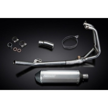 Delkevic volledig systeem X-Oval Titanium 343mm zonder e-keur - NINJA 250R (2008-2013)