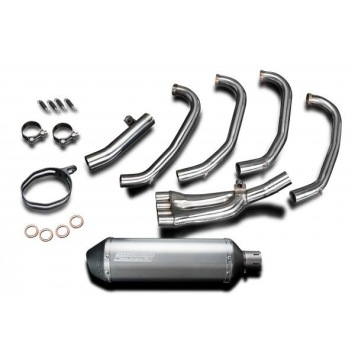 Delkevic volledig systeem X-Oval Titanium 343mm zonder e-keur - CBR600F (1987-1990)