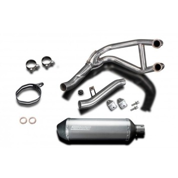 Delkevic volledig systeem X-Oval Titanium 343mm zonder e-keur - GPZ500S EX500C(1987-2007)