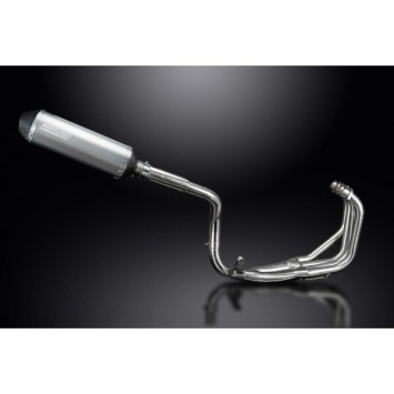 Delkevic volledig systeem X-Oval Titanium 343mm zonder e-keur - CB600F HORNET (1998-2002)