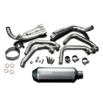 Delkevic volledig systeem X-Oval Titanium 343mm zonder e-keur - CB600F HORNET (1998-2002)