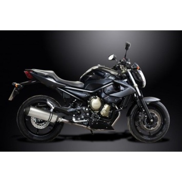 Delkevic volledig systeem X-Oval Titanium 343mm zonder e-keur - XJ6 Diversion (2009-2018)