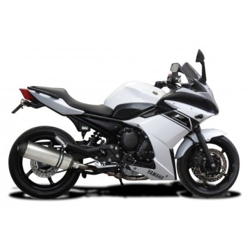 Delkevic volledig systeem X-Oval Titanium 343mm zonder e-keur - XJ6 Diversion (2009-2018)