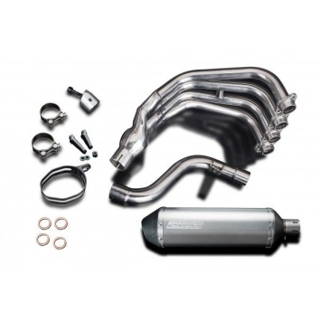 Delkevic volledig systeem X-Oval Titanium 343mm zonder e-keur - XJ6 Diversion (2009-2018)