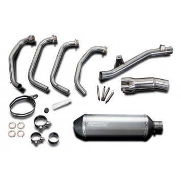 Delkevic volledig systeem X-Oval Titanium 343mm zonder e-keur - GSX750 (1998-2002)