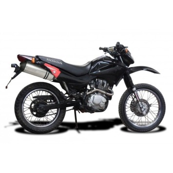 Delkevic volledig systeem X-Oval Titanium 343mm zonder e-keur - XR125L (2003-2010)